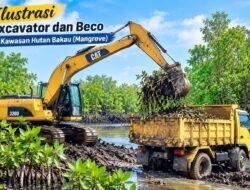 Diduga Ekskavator Raib di Telan Bumi, Hampir 110 Hektare Mangrove Terbuka: Ada Apa di Pusung Kapal ?