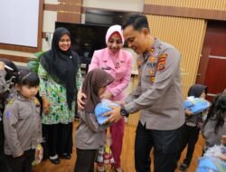 Kapolres Aceh Tamiang Sambut Kunjungan Outing Class Tk Kemala Bhayangkari 12 Aceh Tamiang