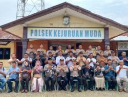 Temu Ramah Kapolsek Kejuruan Muda Bersama Datok Penghulu dan Mukim, Perkuat Sinergitas.