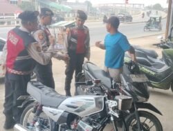 Ciptakan Rasa Aman di Masyarakat, Sat Samapta Polres Aceh Tamiang Tingkatkan Patroli Dialogis