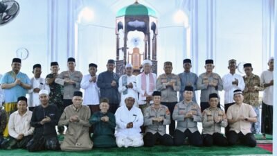 Subuh Keliling, Kapolres Aceh Timur Ajak Warga Perangi Narkoba