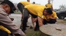 Green Policing Polres Aceh Tamiang: Kapolres Turun Langsung, Jadikan Gotong Royong sebagai Gerakan Nyata Peduli Lingkungan
