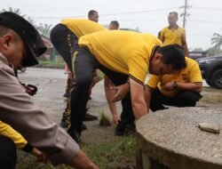 Green Policing Polres Aceh Tamiang: Kapolres Turun Langsung, Jadikan Gotong Royong sebagai Gerakan Nyata Peduli Lingkungan
