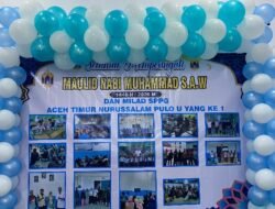 Peringatan Maulid Nabi Muhammad SAW 1448 H Berjalan Khidmat dan Milad ke satu SPPG Pulo u Yayasan Asna Ahsan Perkasa Dirangkai Santuni 80 Anak Yatim