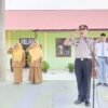 Hadir di Tengah Siswa, Kapolsek Julok Pimpin Upacara Bendera di SMA Negeri 1 Julok