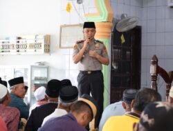 Jum’at Keliling di Masjid Baburrahman, Kapolres Aceh Tamiang Ajak Masyarakat Perkuat Kamtibmas dan Jauhi Narkoba