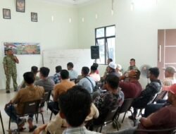 Danramil 09/Nrs Sosialisasikan Penerimaan Prajurit TNI AD, Ajak Kepala Desa dan Tokoh Masyarakat Dorong Generasi Muda Mengabdi kepada Negara