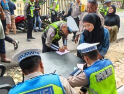 Operasi Patuh Seulawah 2026, Satlantas Polres Aceh Tamiang Tegas Tertibkan Pelanggatan Lalu Lintas, Keselamatan Pengendara Jadi Prioritas