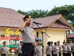 Polres Aceh Tamiang Gelar Upacara Hari Sumpah Pemuda ke 29, Kobarkan Semangat Persatuan dan Pengabdian Untuk Bangsa