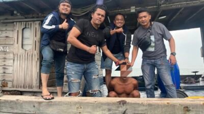 Tak Ada Tempat Persembunyian bagi Buronan! DPO Kasus Penganiayaan Berujung Maut Dibekuk di Perairan Riau