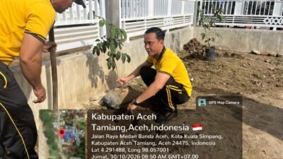 Green Policing Jadi Gerakan Nyata, Kapolres Robby Ansyari Ajak Masyarakat Bangun Budaya Peduli Lingkungan