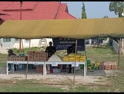 Bantu Perekonomian Warga, Kodim 1307/Poso Gelar Bazar Murah dalam Rangka TMMD Ke-130