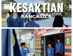 Upacara Peringatan Hari Kesaktian Pancasila di Rutan Kelas IIB Poso