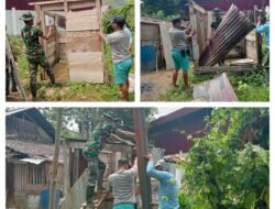 Satgas TMMD Reguler Kodim 1307/Poso Melalui Tahap Pembongkaran MCK