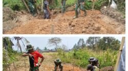 TMMD Kodim 1307/Poso Mulai Tahap Penggalian Lobang Pondasi Dan Septic Tank MCK Ibadah Pura
