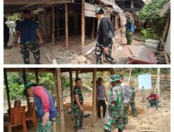 Tahap Pondasi RTLH TMMD Jadi Awal Wujudkan Hunian Layak bagi bapak Petrus
