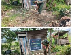 MCK Dibangun Satgas TMMD Ke-130 Kodim 1307/Poso, Bapak Petrus Warga Setempat Merasa Senang