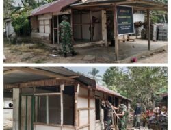 Satgas TMMD Poso Renovasi Rumah Arianto Atan, Progres Capai 10 Persen