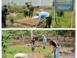 Wujudkan Sanitasi Layak, Pembangunan MCK Sasaran Fisik TMMD Mulai Dikerjakan