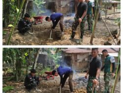 Wujudkan Air Bersih, Satgas TMMD 130 Kodim 1307/Poso Genjot Sumur Bor Mayakeli