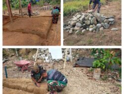 Perkuat Fondasi Hunian Layak, Satgas TMMD ke-130 Kodim 1307/Poso Matangkan Lantai Dasar RTLH Milik Tiku Djobu
