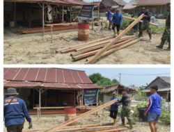 Proyek Rehabilitasi RTLH Satgas TMMD ke-130 Memasuki Tahap Pengerjaan Ketiga