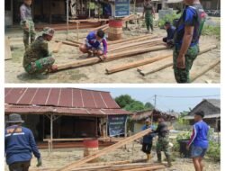 Satgas TMMD mulai siapkan bahan kayu untuk RTLH di desa Mayakeli