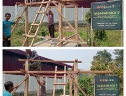 Kemajuan 25 Persen, Satgas TMMD Poso Kejar Pembangunan MCK di Titik 5