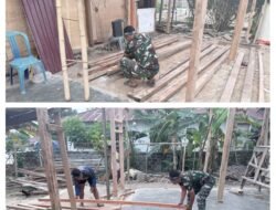 Bertahap Namun Pasti, Satgas TMMD Bangun Hunian Baru Bapak Yafet
