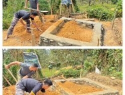 Fondasi Rampung, Satgas TMMD ke-130 Lanjutkan Penimbunan Pasir untuk Perkuat Konstruksi