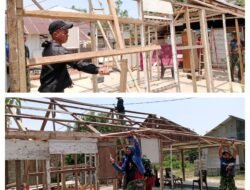 Dari Rumah Rapuh Menuju Harapan Baru, Satgas TMMD ke-130 Bangun Hunian Layak bagi Arianto Atan