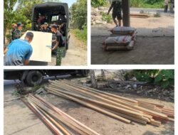 Satgas TMMD ke-130 Kodim 1307/Poso Fokus Siapkan Material untuk RTLH