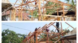 Demi Rumah Layak Huni, Satgas TMMD Kerjakan Rangka Atap dengan Penuh Semangat