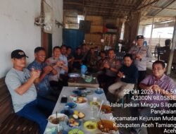 Pererat Kedekatan dengan Warga, Kapolsek Kejuruan Muda Iptu Rudiono S.Sos. Dukung Program Quick Wins Kapolri